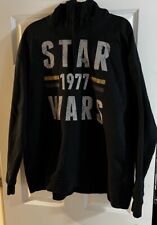 Moletom Port & Co Star Wars 1977 com capuz masculino 2XL preto mistura de algodão vintage, usado comprar usado  Enviando para Brazil