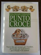 Libro punto croce usato  Rosa