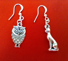 Owl pussycat earrings for sale  UK