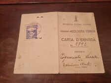 Rsi 1944 carta usato  Milano