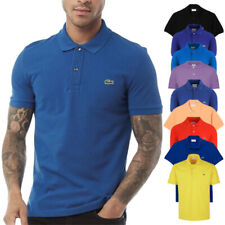 Camisas polo para hombre Lacoste L1212 con cuello calce clásico top deportes de verano camiseta de golf segunda mano  Embacar hacia Argentina