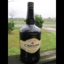 Jarra vacía de botella de vidrio ámbar marrón oscuro Carolans crema irlandesa 1,75 L artesanal segunda mano  Embacar hacia Argentina