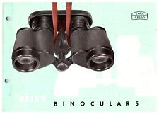 1950s Carl Zeiss Binoculars Vintage Original Catalog Made in Germany RARE for sale  Shipping to South Africa