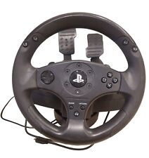 Thrustmaster T80 PlayStation PS3 PS4 Racing Steering Wheel & Pedals Tested Black for sale  Shipping to South Africa