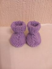 Hand knitted lilac for sale  BURNHAM-ON-SEA