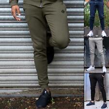 Enzo Mens Fleece Cuffed Joggers Slim Fit Jogging Bottoms Sweatpants Trousers, used for sale  BLACKBURN