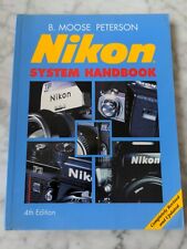 Manual del sistema Nikon de B. Moose Peterson (1998, libro de bolsillo comercial), usado segunda mano  Embacar hacia Argentina