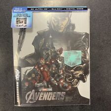 The Avengers Mondo Steelbook (4K Ultra HD + Blu-Ray + Digital Novo) comprar usado  Enviando para Brazil