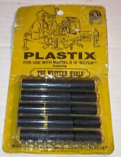 Usado, Mattel PLASTIX 1968 - unidades de recarga negras para el juego de moldeo de plástico inyector - sin usar y sin usar segunda mano  Embacar hacia Argentina