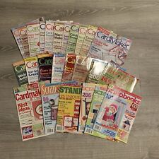 25 revistas: fabricante de tarjetas/artesanías de papel/libros de recortes, etc./y más 2005-2013 segunda mano  Embacar hacia Mexico