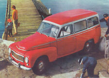 Usado, Cartão postal promocional Volvo 210 Duett, 1960 - 6x4 polegadas da Europa comprar usado  Enviando para Brazil
