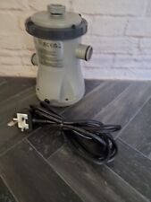 Used, Bestway Swimming Pool Easy set Electric Flowclear Filter Pump Ex Display  for sale  Shipping to South Africa