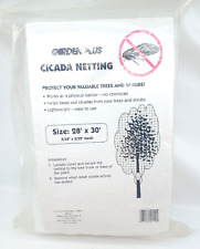Cicade Netting For Garden Size: 28' x 30'5/32" x 5/32" mesh for sale  Shipping to South Africa