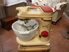 VINTAGE OLD RED CREAM KENWOOD CHEF FOOD MIXER RETRO 1950,S A700 D TOOLS WORKING, used for sale  Shipping to South Africa