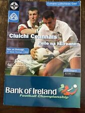 Gaa programmes 1998 for sale  Ireland