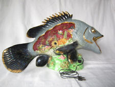Grande lampe poisson d'occasion  Reuilly