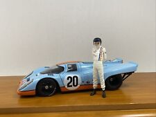 1/18 AUTO Art 1970 LeMans Gulf Porsche 917 Steve McQueen # 80030 SEM CAIXA Leia-me comprar usado  Enviando para Brazil