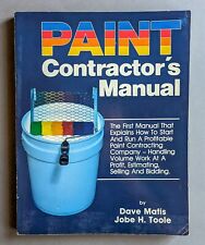 Paint contractor manual for sale  El Cajon