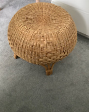 Round wicker seat for sale  WALSALL