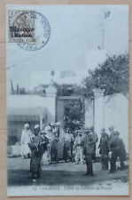* MAROC * Casablanca - entrée du consulat de France 1909 très animée, usado comprar usado  Enviando para Brazil