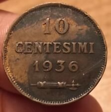 Moneta centesimi 1936 usato  Olbia