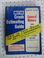 Motors crash estimating for sale  Watertown
