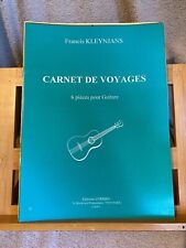 Francis kleynjans carnet d'occasion  Rennes