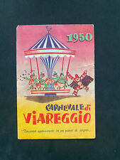 Cartolina ufficiale carnevale usato  Viareggio