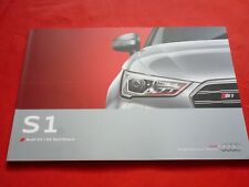 AUDI S1 + S1 Sportback 8X Prospekt Brochure Depliant Folleto von Februar 2014 comprar usado  Enviando para Brazil