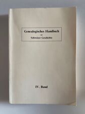 Genealogisches handbuch zur gebraucht kaufen  Klettgau
