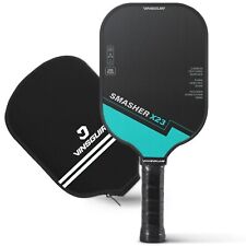 Paleta pickleball VINSGUIR combinación ideal de giro, potencia, fibra de carbono 16 mm segunda mano  Embacar hacia Argentina