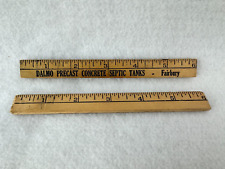 Vintage wood rulers for sale  Great Bend