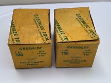Lot greenlee 730 for sale  Ridgely