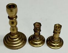 trio brass candlesticks for sale  Wichita