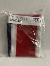 Mini bandeira de náilon do Reino Unido Grã-Bretanha britânica 12" x 18" NYL-GLO Annin Union, usado comprar usado  Enviando para Brazil