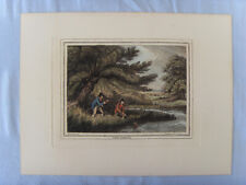 Pike fishing etching. for sale  CHRISTCHURCH