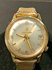 Relógio masculino Accutron Bulova vintage 1966 banhado a ouro 10K 10K RGP FUNCIONA MUITO BEM. comprar usado  Enviando para Brazil