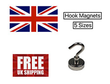 Neodymium hook magnets for sale  KINGSTON UPON THAMES