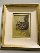 Squirrel framed art for sale  Laredo
