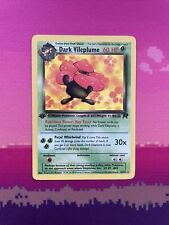 Pokemon Card Dark Vileplume 1ª Edição Raro 30/82 Team Rocket Quase Perfeito comprar usado  Enviando para Brazil