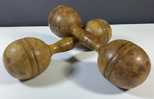 Antique wooden dumbells for sale  Annapolis