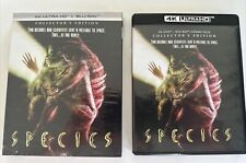 Species 4k uhd ultra hd blu-ray slipcover terror ficção científica comprar usado  Enviando para Brazil