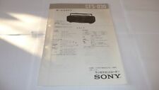 Sony cfs d30 for sale  Ireland