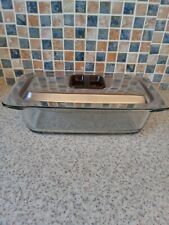 Hostess Trolley Clear Glass Dish and Stainless Steel Lid, used for sale  Shipping to South Africa