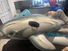 Delfín gris inflable Intex 2 m de largo , usado segunda mano  Embacar hacia Argentina