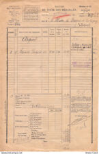 1923 invoice sale d'occasion  Expédié en Belgium