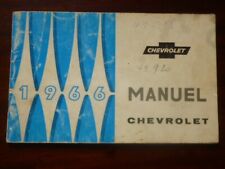 MANUEL CHEVROLET  1966 GENERAL MOTORS CONTINENTAL ANVERS segunda mano  Embacar hacia Argentina