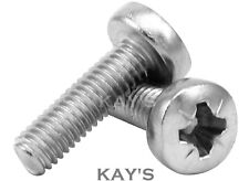 POZI PAN MACHINE SCREWS POZIDRIVE BOLTS ZINC PLATED STEEL M2 M2.5 M3 M3.5 M4   for sale  Shipping to South Africa