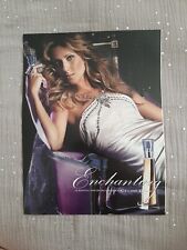 Publicité papier Parfum. Perfume Ad Céline Dion Enchanting  de 2006, usado comprar usado  Enviando para Brazil