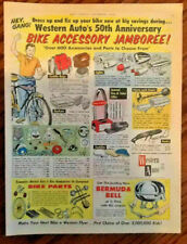 Equipo de bicicleta años 50 oferta pedido por correo 1959 original de colección anuncio de bicicleta segunda mano  Embacar hacia Argentina